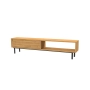 Szafka RTV-82 Drewno Lite Dąb Loft Lakier Rozmiary od 100 cm do 200 cm PREMIUM